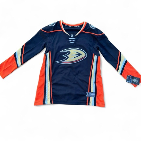 Fanatics Women’s Anaheim Ducks NHL Hockey Jersey Size Medium NWT - Picture 1 of 5